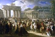 Charles Meynier Napoleon in Berlin oil painting artist